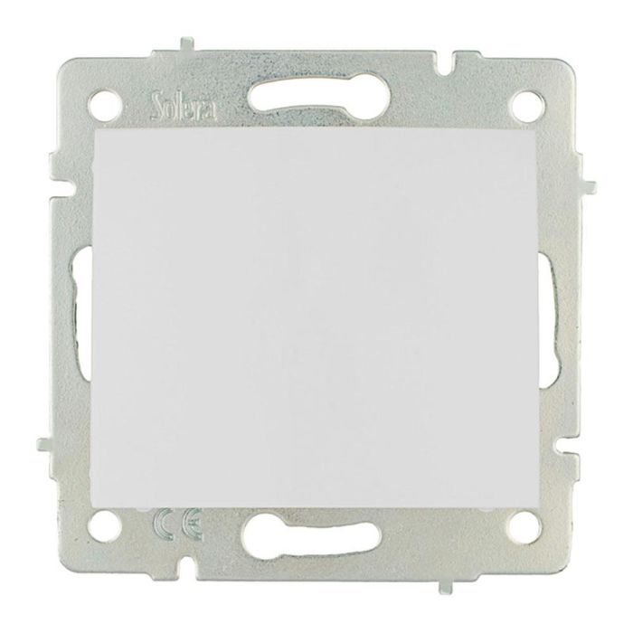 Tapa ciega de empotrar blanco serie europa solera erp75