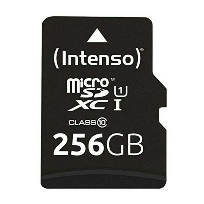 Tarjeta de Memoria Micro SD con Adaptador INTENSO 3423492 256 GB 256 GB 1 Tarjeta de Memoria Micro SD con Adaptador INTENSO 3423492 256 GB 256 GB 1
