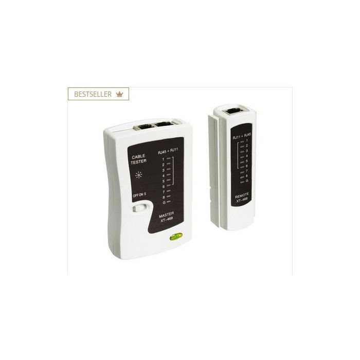 MicroConnect Tester de Red para Cables RJ11 y RJ12