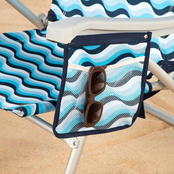 Silla de Playa Aktive 48 x 95 x 78 cm (2 Unidades) 1 Silla de Playa Aktive 48 x 95 x 78 cm (2 Unidades) 1