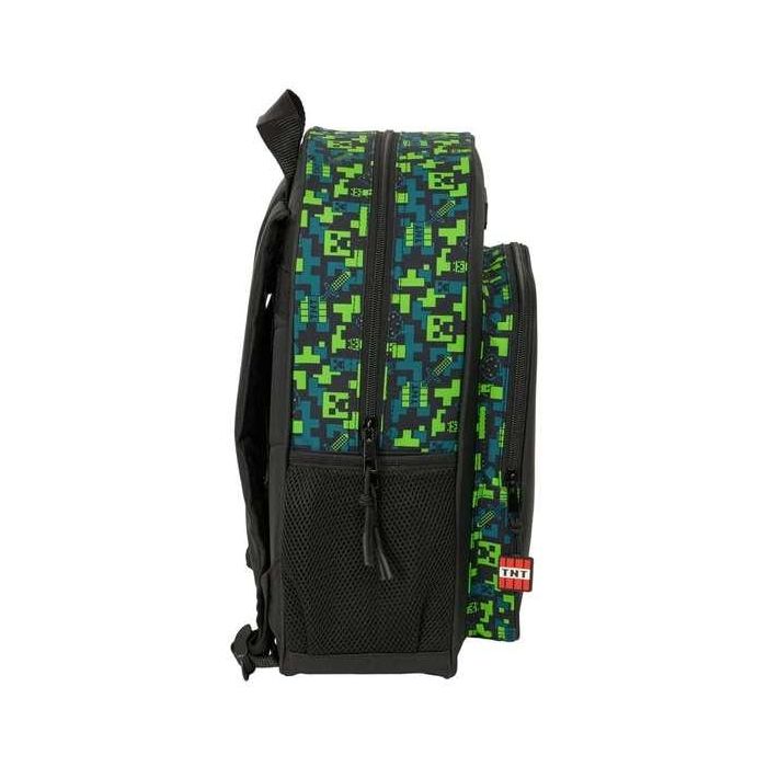 Mochila Safta Junior Adaptable A Carro Minecraft Tnt 380x320x120 mm 2 Mochila Safta Junior Adaptable A Carro Minecraft Tnt 380x320x120 mm 2