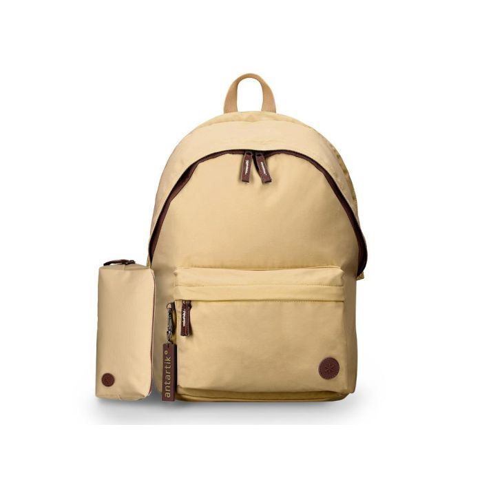 Mochila Antartik Teens 20 L Compartimento Para Portatil Color Beige 420 X 160 X 300 mm 10