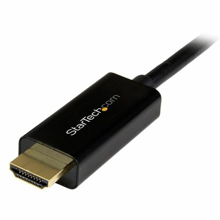 Adaptador DisplayPort a HDMI Startech DP2HDMM3MB 4K Ultra HD 3 m Negro 2 Adaptador DisplayPort a HDMI Startech DP2HDMM3MB 4K Ultra HD 3 m Negro 2