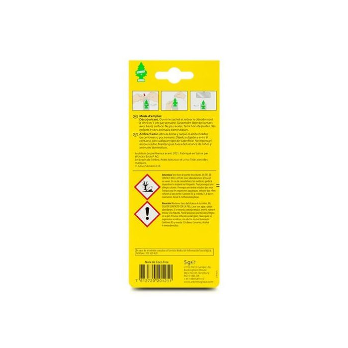 Perfumador Pino Coco Arbre Magique Cs12 PER90504 2 Perfumador Pino Coco Arbre Magique Cs12 PER90504 2