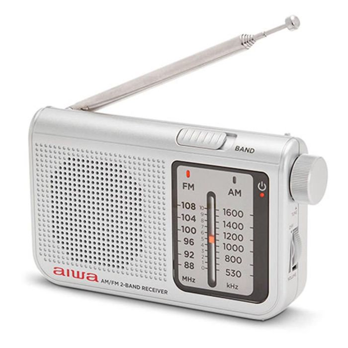 Radio Portatil Aiwa Rs - 55 Plata Radio Portatil Aiwa Rs - 55 Plata