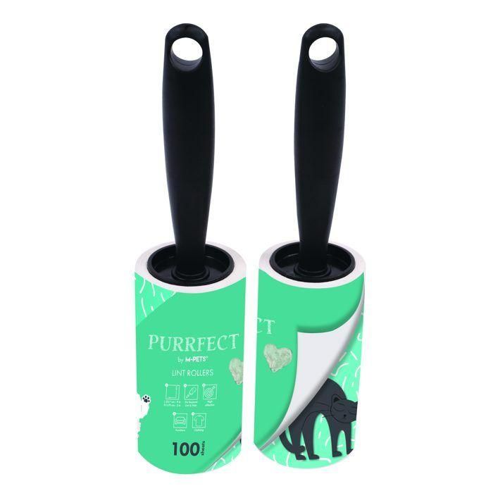 Rodillos quitapelusas - M PETS - PURRFECT - 60 hojas - 23,7 x 5,75 cm - Verde 1 Rodillos quitapelusas - M PETS - PURRFECT - 60 hojas - 23,7 x 5,75 cm - Verde 1
