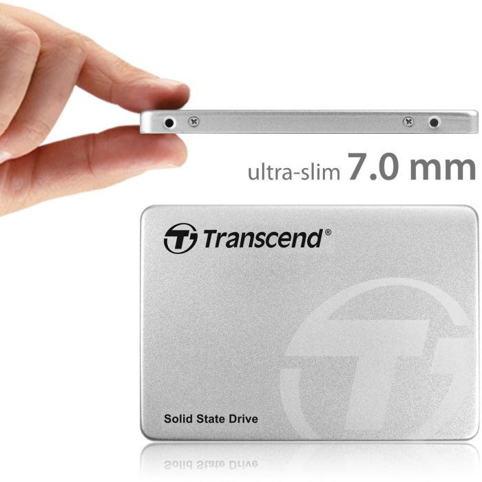 TRANSCEND SSD370S 32GB SSD 6.4cm 2.5 Zoll SATA 6Gb/s MLC Aluminium Gehäuse 1 TRANSCEND SSD370S 32GB SSD 6.4cm 2.5 Zoll SATA 6Gb/s MLC Aluminium Gehäuse 1