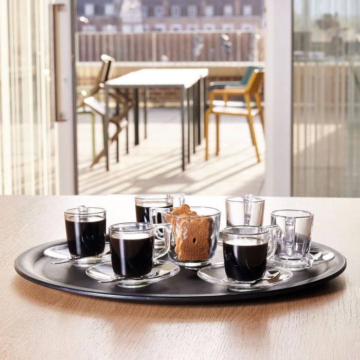 Arcoroc Tazas de Vidrio Voluto 9 cL Pack de 6 Unidades 4