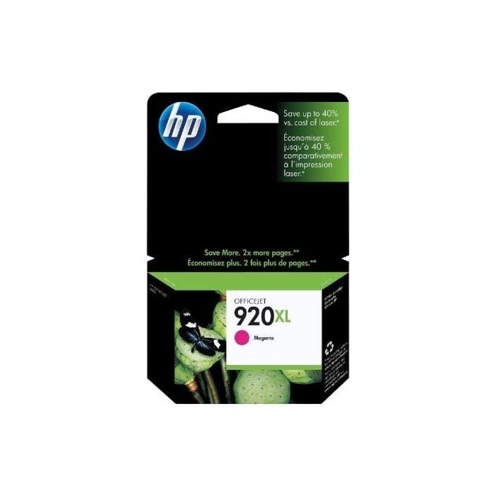 Cartucho de Tinta Original HP nº920 XL Alta Capacidad/ Magenta Cartucho de Tinta Original HP nº920 XL Alta Capacidad/ Magenta