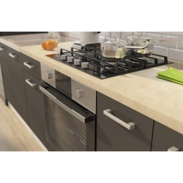 Cocina completa ULTRA con horno y encimera incluida L 300 cm - Matt Gray 3 Cocina completa ULTRA con horno y encimera incluida L 300 cm - Matt Gray 3