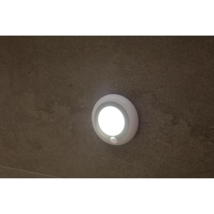 Pack de 2 luces LED para vestidor - GAO - 80 lúmenes, sensor PIR, pilas AAA 2 Pack de 2 luces LED para vestidor - GAO - 80 lúmenes, sensor PIR, pilas AAA 2
