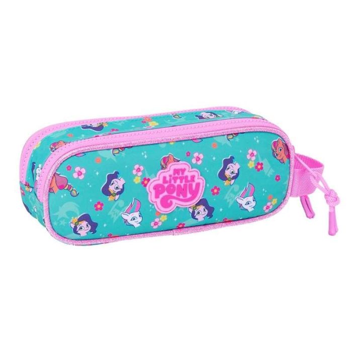 Bolso Escolar Portatodo Safta Doble My Little Pony Magic 80x210x60 mm 1 Bolso Escolar Portatodo Safta Doble My Little Pony Magic 80x210x60 mm 1