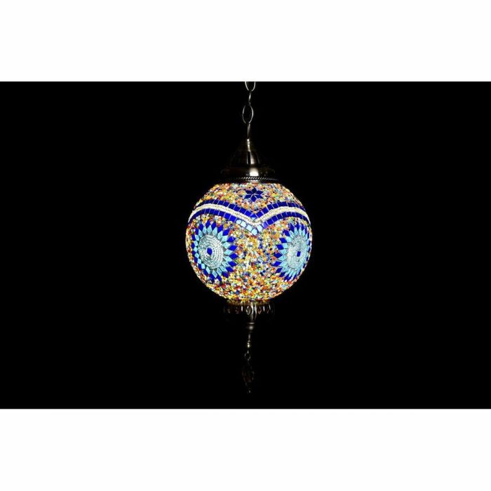 Lampara Techo Arabe DKD Home Decor Multicolor 20 x 36 x 20 cm (2 Unidades) 4 Lampara Techo Arabe DKD Home Decor Multicolor 20 x 36 x 20 cm (2 Unidades) 4