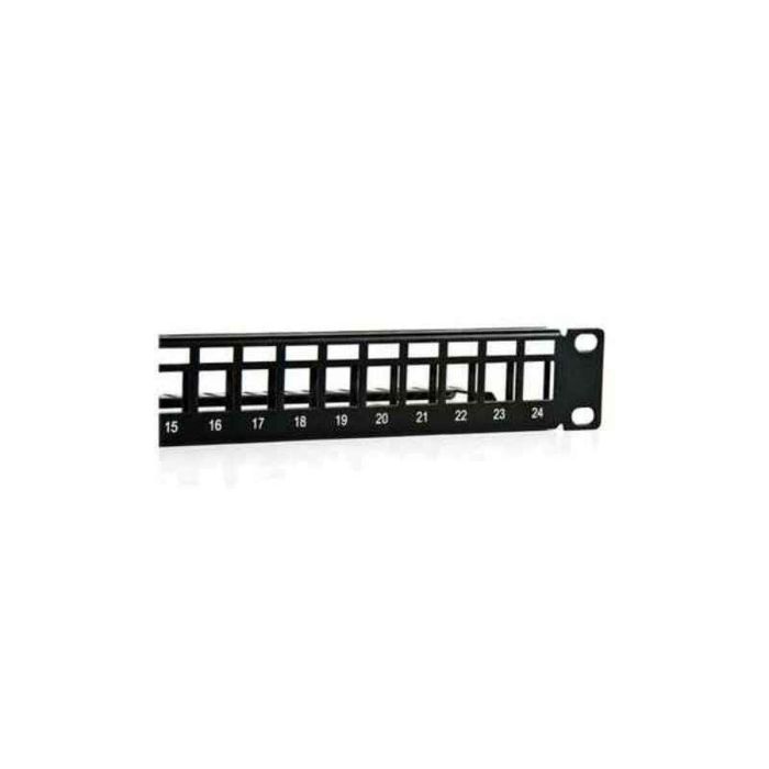 Patch Panel 24 Puertos UTP Categoría 6 2LAN ARAP19C24VAC 19" 1