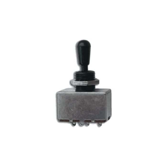 Switch De 3 Posiciones Para Les Paul - Botonera Negra