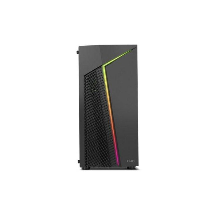NOX Infinity ZETA Mini Tower Negro - Caja PC Gaming con Panel ARGB, Ventana Cristal Templado y USB 3.0 (Compatible ITX/M-ATX) 1 NOX Infinity ZETA Mini Tower Negro - Caja PC Gaming con Panel ARGB, Ventana Cristal Templado y USB 3.0 (Compatible ITX/M-ATX) 1