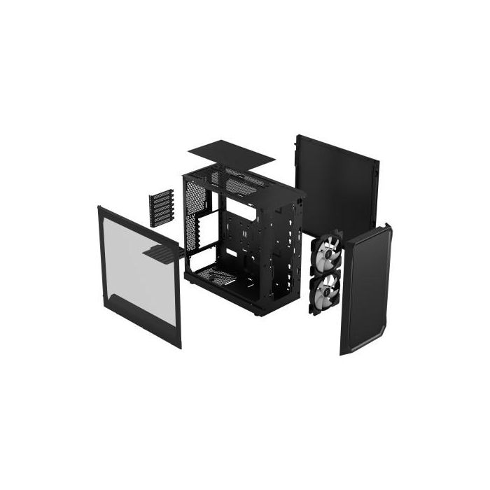 Fractal Design Focus 2 Negro - Torre PC ATX/micro ATX/Mini-ITX con Ventiladores 140mm FD-C-FOC2A-03 11 Fractal Design Focus 2 Negro - Torre PC ATX/micro ATX/Mini-ITX con Ventiladores 140mm FD-C-FOC2A-03 11