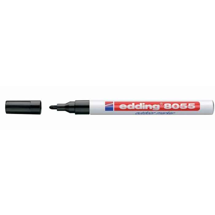 Rotulador permanente Edding EDDING 8055 Negro 1-2 mm (5 Unidades) 1 Rotulador permanente Edding EDDING 8055 Negro 1-2 mm (5 Unidades) 1