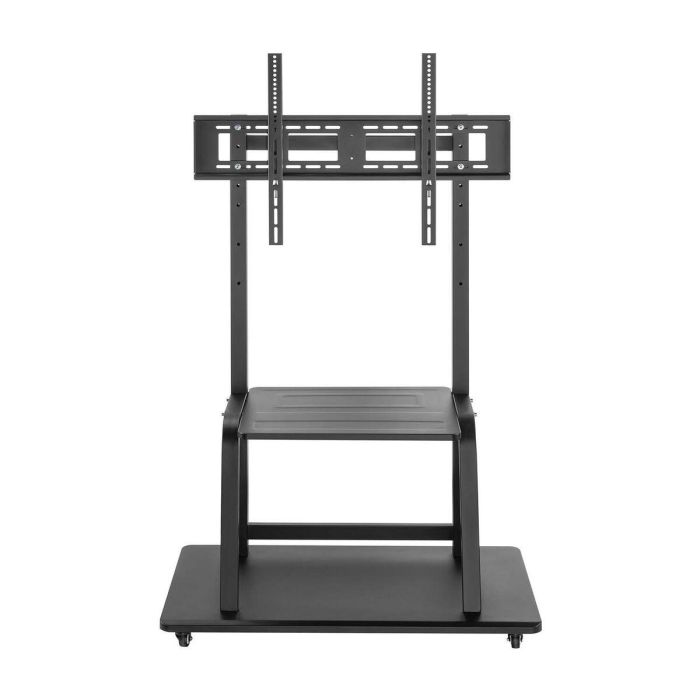 AISENS - SOPORTE DE SUELO ECO CON RUEDA, BANDEJA PARA DVD PARA MONITOR/TV 150KG DE 37-100, NEGRO 3