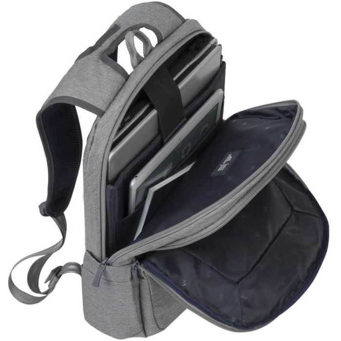 Maletín para Portátil Rivacase Suzuka Gris 8