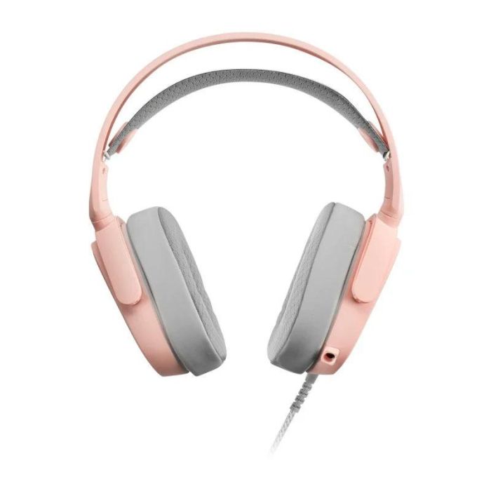 Mars Gaming MHAXP Auriculares Gaming RGB Flow Rosas con Micrófono Extraíble Jack 3.5mm para PC, PS4, Xbox One, Nintendo Switch 2