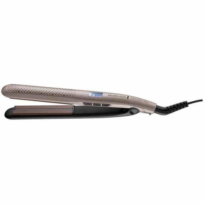 Plancha de pelo REMINGTON S7972 Aqualisse PRO  hasta 230°  10 temperaturas  apagado automático  bolsa de almacenamiento 5