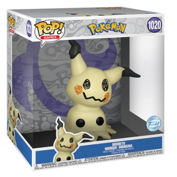 FUNKO Figura POP Mimikyu Pokémon de Vinilo 25cm