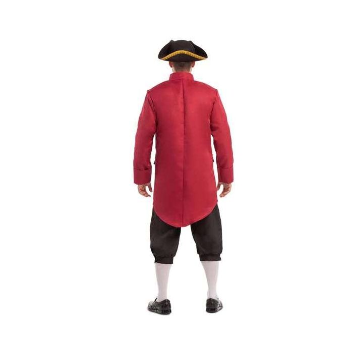 Disfraz hombre colonial chaqueta, pantalón, chaleco y chorrera talla XXL 2 Disfraz hombre colonial chaqueta, pantalón, chaleco y chorrera talla XXL 2