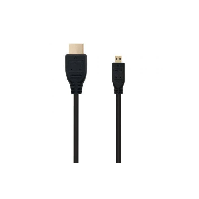 Nano Cable 10.15.3502 Cable Micro HDMI Macho - HDMI Macho 1.8m Negro 0 Nano Cable 10.15.3502 Cable Micro HDMI Macho - HDMI Macho 1.8m Negro 0
