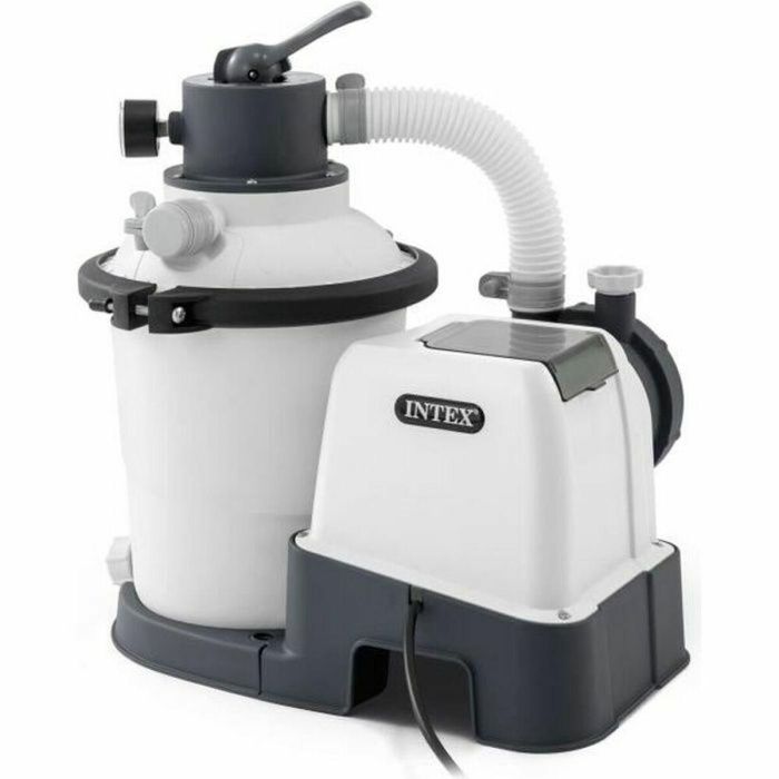 Intex Sx925 Filtro de Arena de 2m³/h para Piscinas de hasta 17m³ con 6 Válvulas y Capacidad de 6.5kg de Arena