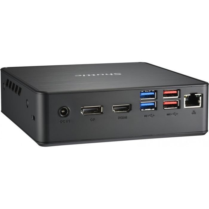 Shuttle NC40U5 Mini PC Barebone Negro (Intel Core i5-1235U) 24/7, Dual Video, Ultra HD, DDR4, UHD Graphics, NVMe, USB 3.2 Gen 2 3 Shuttle NC40U5 Mini PC Barebone Negro (Intel Core i5-1235U) 24/7, Dual Video, Ultra HD, DDR4, UHD Graphics, NVMe, USB 3.2 Gen 2 3