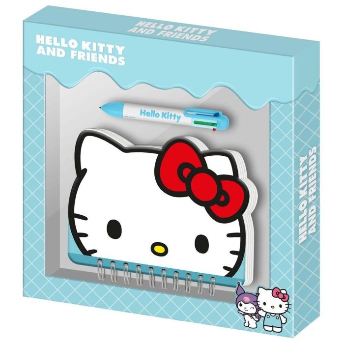 KARACTERMANIA Diario + Boligrafo Hello Kitty and Friends