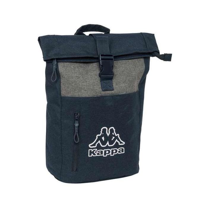 Mochila para Portátil Kappa Dark navy Gris Azul marino 28 x 42 x 13 cm 1 Mochila para Portátil Kappa Dark navy Gris Azul marino 28 x 42 x 13 cm 1