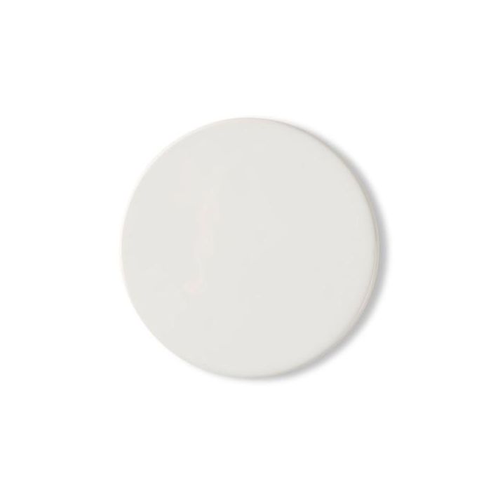 Cricut 2006582 Posavasos Redondos Blancos - Pack de 4