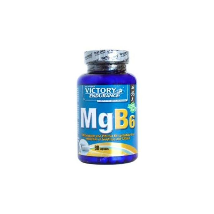 Victory Endurance Magnesio y Vitamina B6 90 Cápsulas. Soporte Muscular y Mantenimiento. Sinergia para Atletas