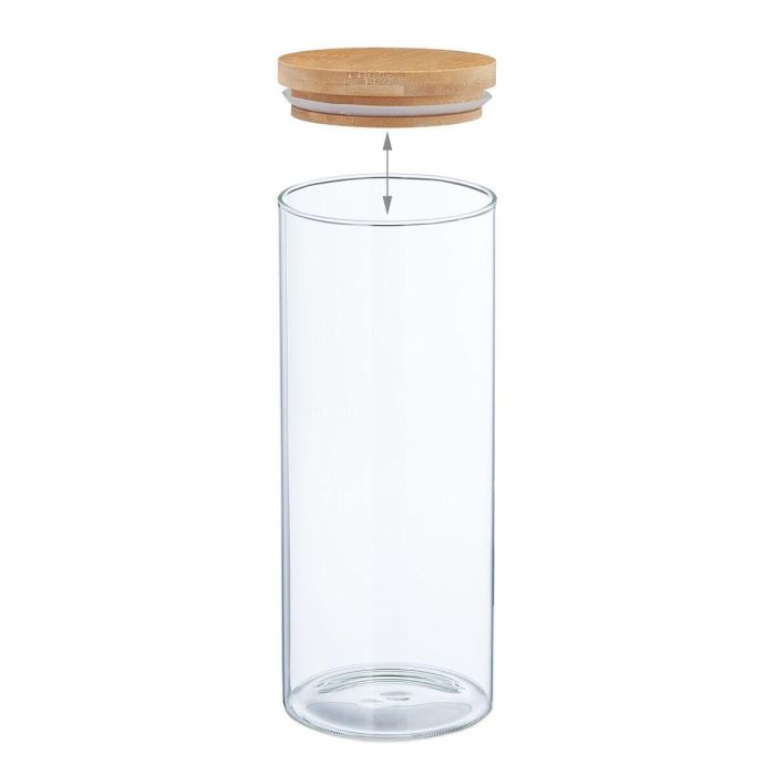 Bote de Cristal Alexandra House Living Transparente 1,65 L 1