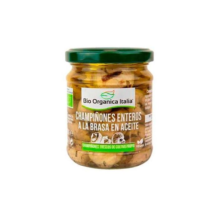 BIO ORGANICA ITALIA Champiñones a la Brasa en Aceite Bio 190 gr