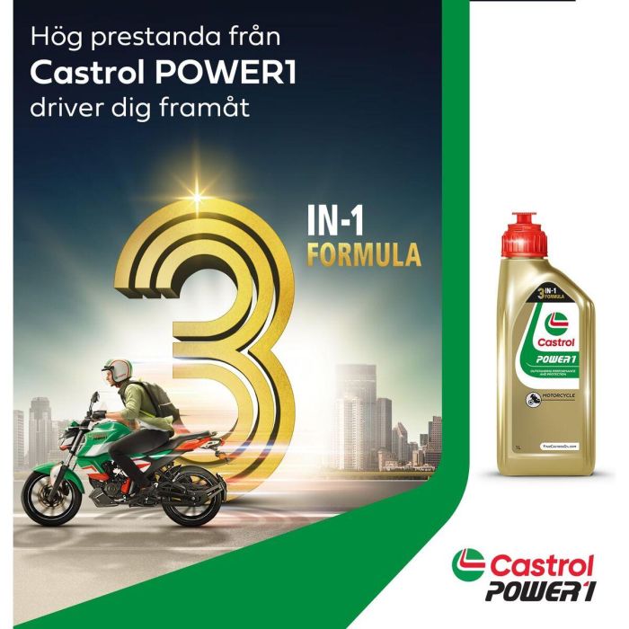 Castrol Aceite de motor Power1 4T 15W-50 1L 3 Castrol Aceite de motor Power1 4T 15W-50 1L 3