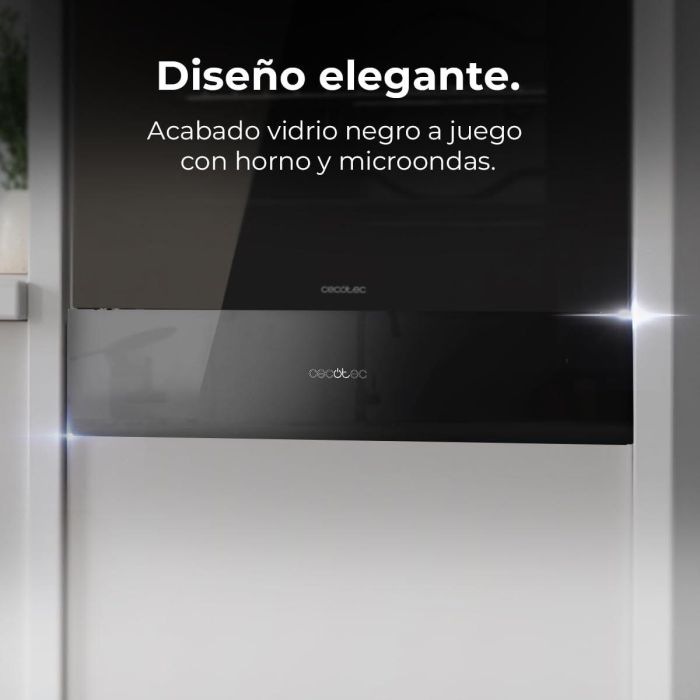 Calientaplatos Cecotec Hexa WD Glass 7