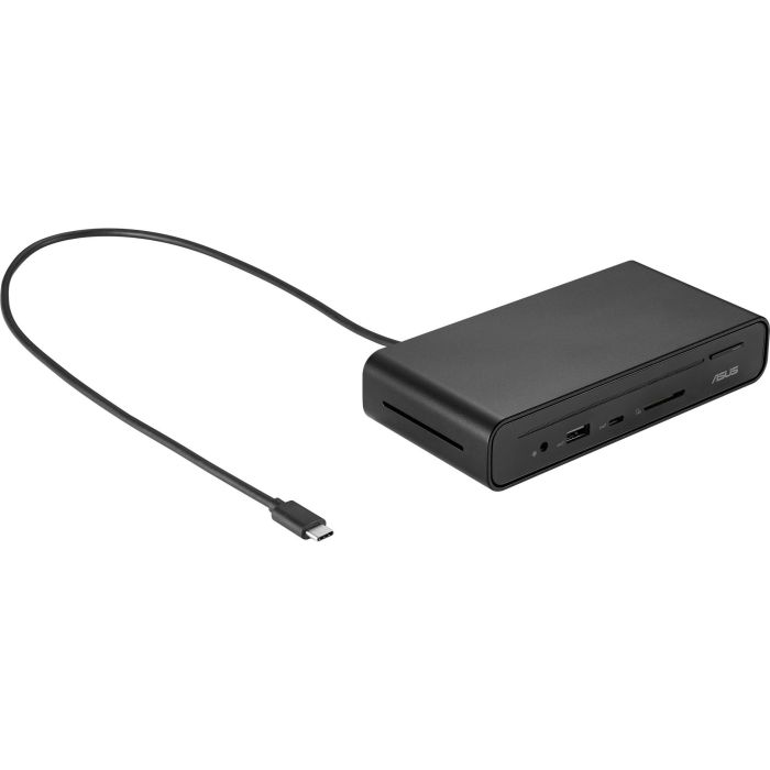 ASUS DC300 Dock USB-C Triple Display, 90W Power Delivery, HDMI 2.0, DisplayPort 1.4, Lector SD