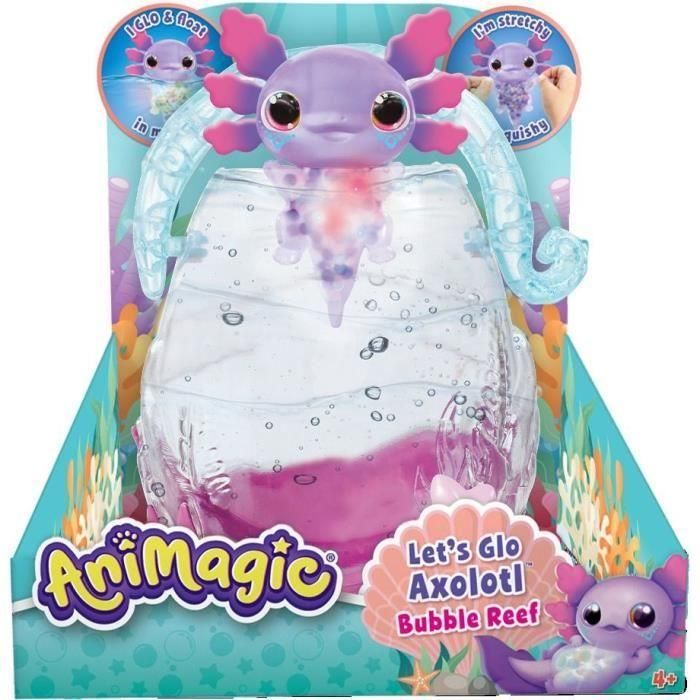 Peluche interactivo - GOLIATH - Animagic Axolotl Aquarium Peluche interactivo - GOLIATH - Animagic Axolotl Aquarium