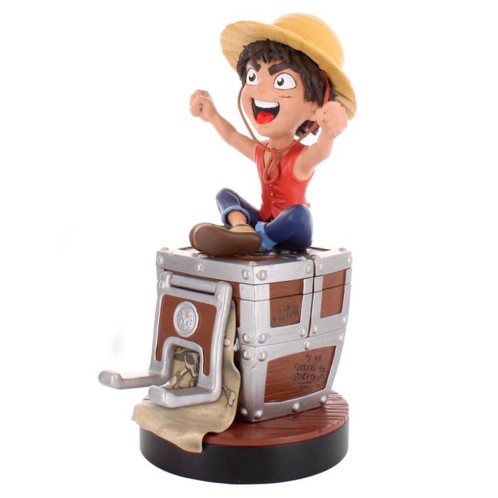 Cable Guy Luffy One Piece Soporte para Mando y Móvil - 20cm Compatible PlayStation, Xbox, iPhone 18 Cable Guy Luffy One Piece Soporte para Mando y Móvil - 20cm Compatible PlayStation, Xbox, iPhone 18