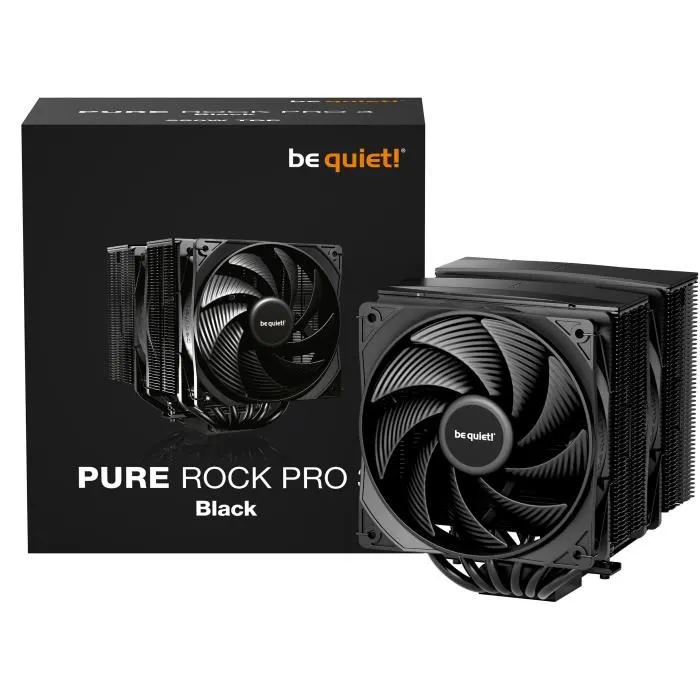 Be Quiet! BK042 Pure Rock Pro 3 Disipador de CPU Negro 4