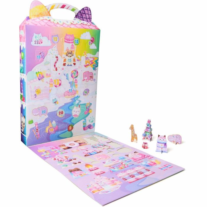 Spinmaster Casa de Muñecas Gabby - Calendario de Adviento SPI6072876 - 24 Sorpresas - A partir de 3 Años - Gabby y la Casa Mágica