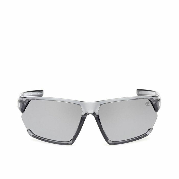 Timberland TB9309 20D 135 mm Gafas de Sol Hombre Polarizadas Rectangulares Montura Gris Cristal Humo Timberland TB9309 20D 135 mm Gafas de Sol Hombre Polarizadas Rectangulares Montura Gris Cristal Humo