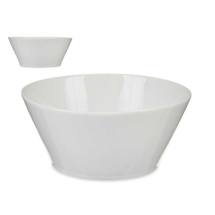 Bol Porcelana Blanca Redonda 580Ml Vessia 14X7CM (36 Unidades) Bol Porcelana Blanca Redonda 580Ml Vessia 14X7CM (36 Unidades)