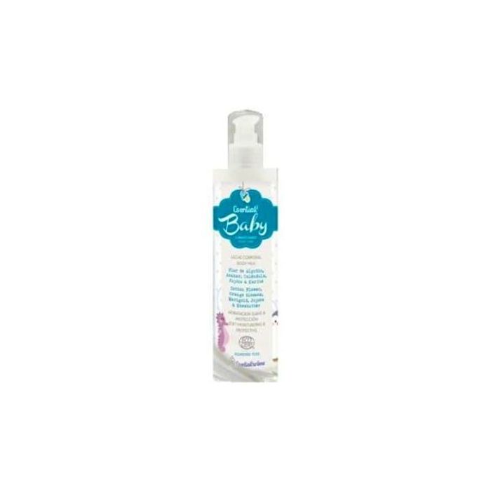 ESENTIAL AROMS Leche Corporal Bebé Suave Hidratante con Manzanilla y Karité 100ml
