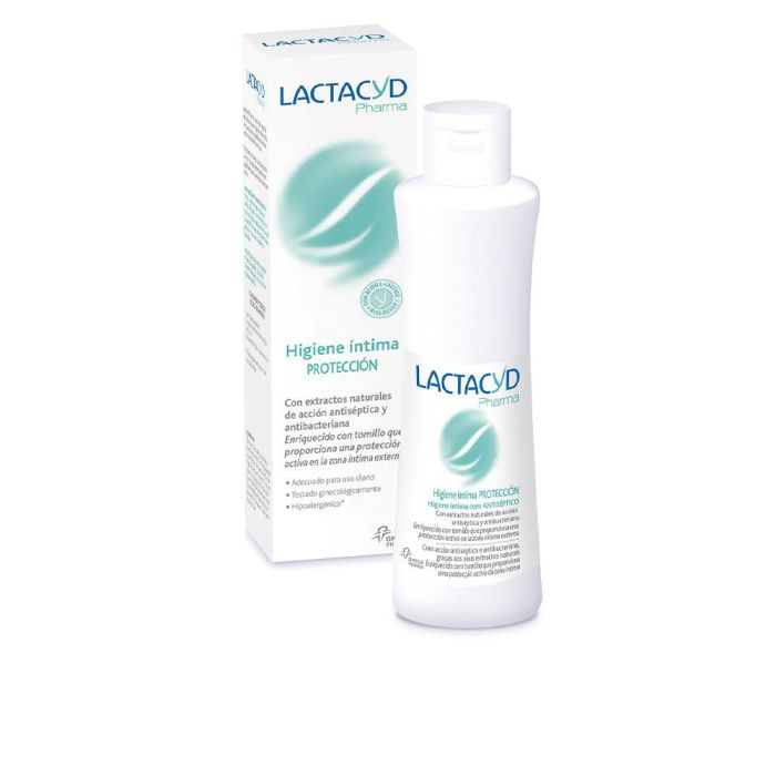Lactacyd Gel Higiene Íntima Protección 250 ml con Tomillo para Reforzar Defensas Naturales y Prevenir Mal Olor Lactacyd Gel Higiene Íntima Protección 250 ml con Tomillo para Reforzar Defensas Naturales y Prevenir Mal Olor