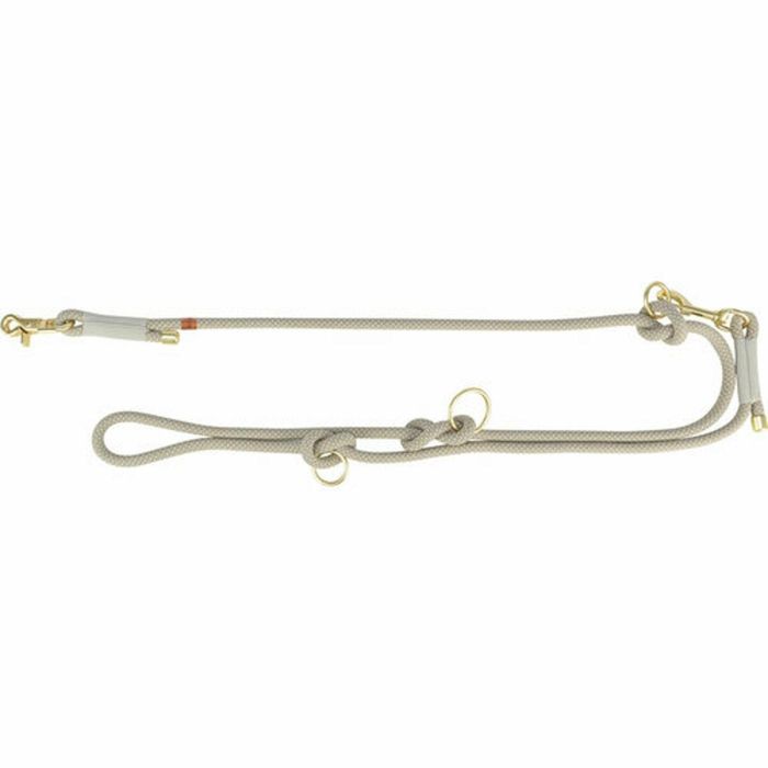 Ramal ajustable para perro Trixie Soft Rope Gris Gris claro S S/XL 7