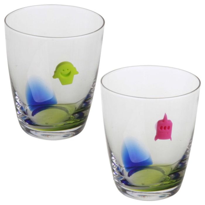 Cook Concept Juego De 12 Marcadores Vaso Silicona Cocktail 2